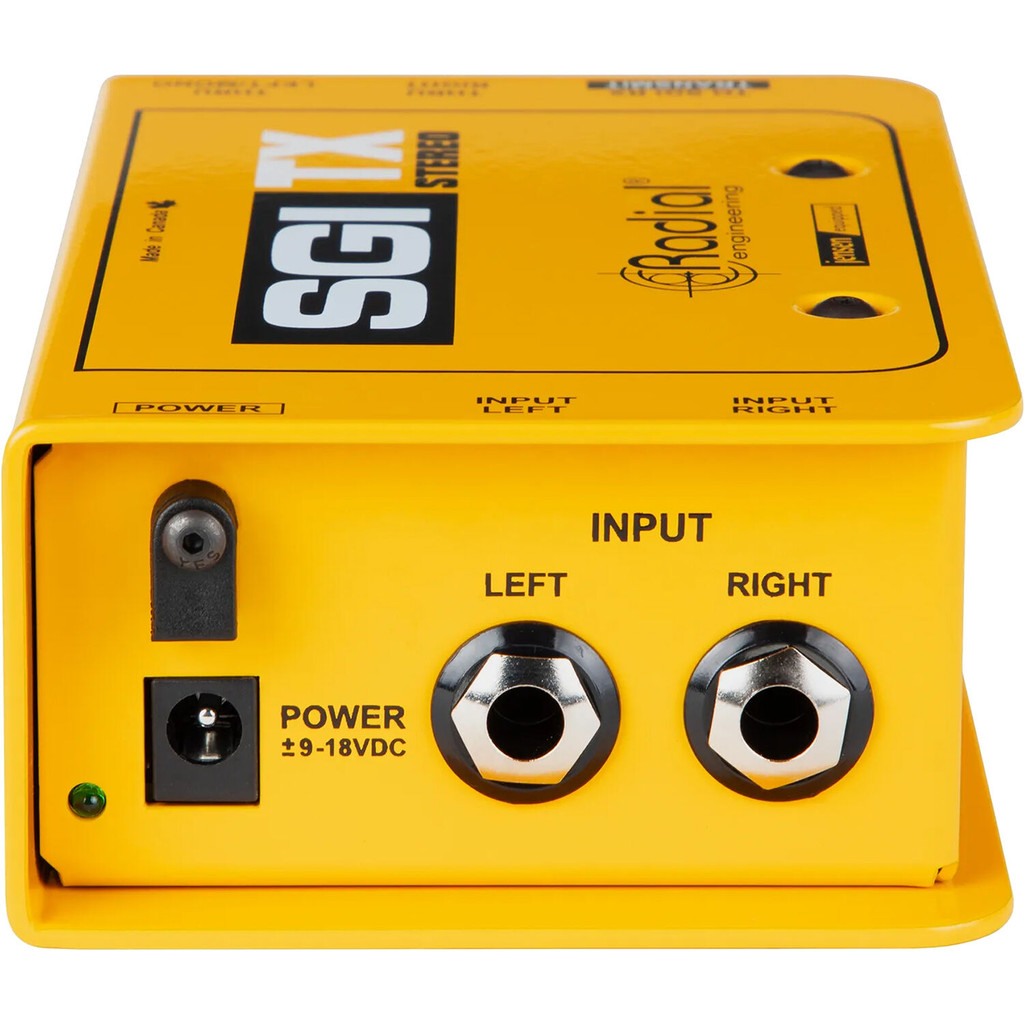 Radial Engineering SGI Instrument Line Driver System with SGI-RX Receiver and SGI-TX Transmitter