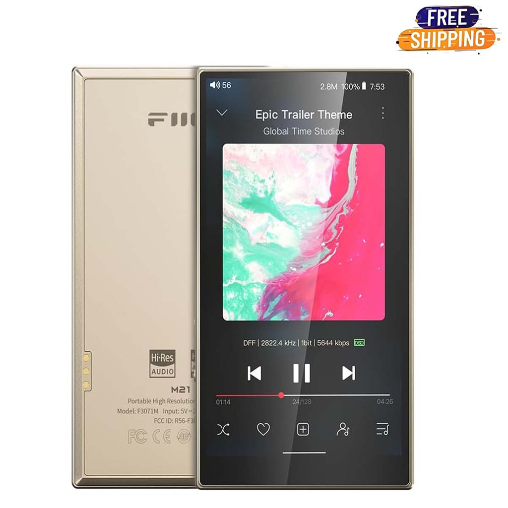 FiiO M21 Android 13 Portable Music Player MP3 Snapdragon 680 4