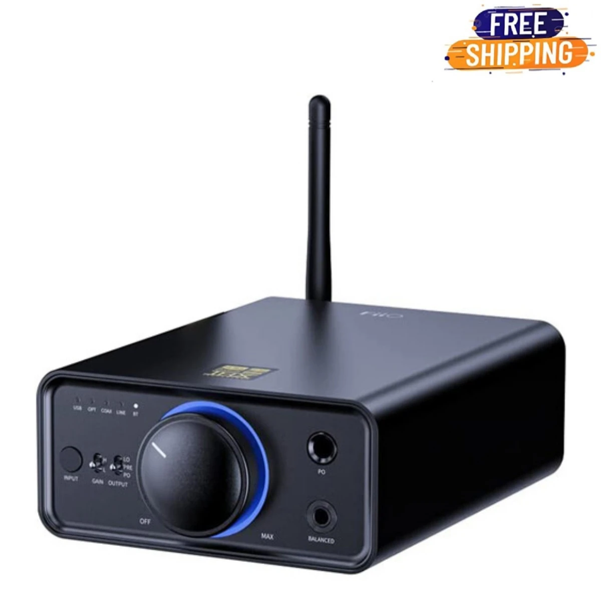 FiiO K7BT Fully Balanced HiFi DAC Bluetooth Headphone Amplifier