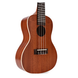 Kala KA-C Satin Mahogany 4 Strings Concert Ukulele with Walnut Fretboard
