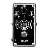 Dunlop EP103 Echoplex Delay Guitar Effects Pedal with 2 Strukture S6P48 R-Angle Patch Cables and 2 Strukture SC10W-10ft Instrument Cables