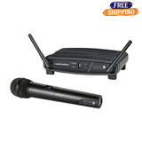 Audio Technica ATW-1102 System 10 Digital Wireless System Handheld System With Handheld Microphone Transmitter And Receiver Audio Technica ATW-1102 System 10 Digital Wireless System Handheld System With Handheld Microphone Transmitter And Receiver