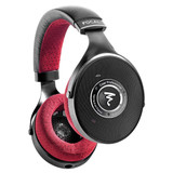 Focal Clear Professional Open-back Circumaural Reference Studio Headphones with Vented Memory Foam and Microfiber Earcups and Headband - Black/Red