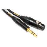 Mogami Gold Trs-Xlrf-06 Balanced Audio Adapter Cable Xlr-Female To 1/4" Trs Male Plug Gold Contacts Straight Connectors 6 Feet With Lifetime Warranty
