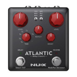 Nux Atlantic Multi Delay And Reverb Guitar Effect Pedal With Inside Routing And Secondary Reverb Effects