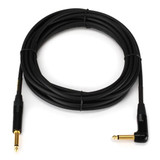 Mogami Gold Instrument-18Rr Guitar Instrument Cable 1/4" Ts Male Plugs Gold Contacts Right Angle Connectors - 18 Feet  With Lifetime Warranty