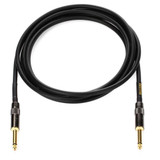 Mogami Gold Speaker-10 Amplifier To Cabinet Speaker Cable 1/4" Ts Male Plugs Gold Contacts Straight Connectors - 10 Feet