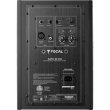 Focal Alpha 65 Evo 6.5 Inch Powered Studio Monitor 80W Powered 2-Way Studio Reference Monitors Black
