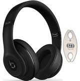 Beats by Dr. Dre Wireless Studio 2.0 Matte Black Over-Ear Headphones Carry Pack with Wire Holder