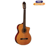 Washburn (C64SCE-A) 6 String Acoustic-Electric Guitar - Right