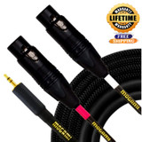 Mogami Gold 3.5-2Xlrf-03 Stereo Audio Y-Adapter Cable Dual Xlr-Female To 3.5Mm Trs Plug Gold Contacts Straight Connectors - 3 Feet With Lifetime Warranty Mogami Gold 3.5-2Xlrf-03 Stereo Audio Y-Adapter Cable Dual Xlr-Female To 3.5Mm Trs Plug Gold Contacts Straight Connectors - 3 Feet With Lifetime Warranty