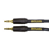 Mogami Gold 3.5-3.5-15 Stereo Audio Patch Cable 3.5Mm Trs Male Plugs Gold Contacts Straight Connectors 15 Feet With Lifetime Warranty