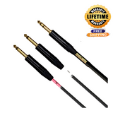 Mogami Gold Insert Ts-06 Insert Cable 1/4" Straight Trs Male Plug To Dual 1/4" Straight Ts Male Plug Send Receive Connectors Gold Contacts - 6 Feet Mogami Gold Insert Ts-06 Insert Cable 1/4" Straight Trs Male Plug To Dual 1/4" Straight Ts Male Plug Send Receive Connectors Gold Contacts - 6 Feet
