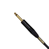 Mogami Gold Inst Silent R-10 Guitar Instrument Cable 1/4" Ts Male Plugs Gold Contacts Right Angle Silent Plug To Straight Connectors - 10 Feet With Lifetime Warranty Mogami Gold Inst Silent R-10 Guitar Instrument Cable 1/4" Ts Male Plugs Gold Contacts Right Angle Silent Plug To Straight Connectors - 10 Feet With Lifetime Warranty