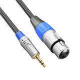 Senor Cable Xlr To 3.5Mm (1/8 Inch) Microphone Cable Xlr Female To Mini Jack Aux Mic Cord - 6 Feet