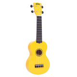 Mahalo Ukuleles MR1YW Rainbow Series Soprano Ukulele with Gig Bag - Yellow