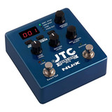 Nux Jtc Pro Drum Loop Pro Dual Switch Looper Pedal 6 Hours Recording Time 24-Bit And 44.1 Khz Sample Rate