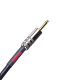 Mogami Od Spk-03 Overdrive Amplifier To Cabinet Speaker Cable 1/4" Ts Male Plugs Wide Body Gold Contacts Straight Connectors - 3 Feet With Lifetime Warranty