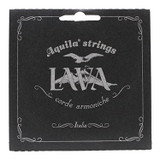 Aquila USA 116U Low D Baritone Lave Uke String Set - Wound D-G and Lava Nylgut B-E