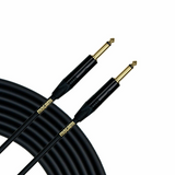 Mogami Gold Instrument-18 Guitar Instrument Cable 1/4" Ts Male Plugs Gold Contacts Straight Connectors 18 Feet With Lifetime Warranty
