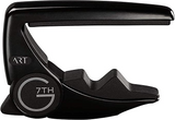 G7Th Performance 3 Art Capo 6 String Satin Black Bundled With Dunlop Variety Pick Pack