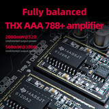 Fiio K7 Full Balanced Hifi Dac Headphone Amplifier Ak4493S With Six Stage Audio Circuit