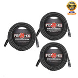Pig Hog PHM25 High Performance 8Mm Xlr Microphone Cable (Pack Of 3) - 25 Feet Pig Hog PHM25 High Performance 8Mm Xlr Microphone Cable (Pack Of 3) - 25 Feet