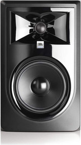 JBL Professional 306P MKII Next-Generation 6-Inch Two Way Powered Studio Monitor (Pair) with 2 x Senor Microphone & 2x Balance Cable 1x TRS Cable and Zorro Cloth