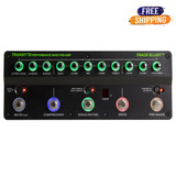 Trace Elliot Transit B Bass Pre Amp & Effects Pedal With Color Coordinated Backlit Controls Trace Elliot Transit B Bass Pre Amp & Effects Pedal With Color Coordinated Backlit Controls
