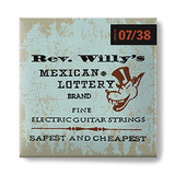 Dunlop Rwn0738 Reverend Willy Electric Guitar Strings - Extra Light