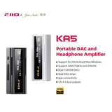 Fiio Ka5 Usb Portable Dac Headphone Amplifier Dongle Volume Control With App Connectivity