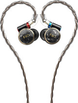 Fiio Fd3 Earphones In-Ear Earbuds High Resolution 1Dd Bass Heavy Mmcx Connector Replaceable Cable With 3.5Mm Plugs - Black