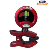 Snark Red Silver Guitar Clip On All Instrument Tuner (SIL-RED) Snark Red Silver Guitar Clip On All Instrument Tuner (SIL-RED)