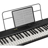 NUX NEK-100 Digital Keyboard Piano 61 Keys with Touch Response Rechargeable Battery and Bluetooth Connection - Black