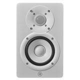 Yamaha HS4 4.5" Two Way Bass Refiex Powered Studio Monitors Pair In White with Room Control and High Trim Response Controls