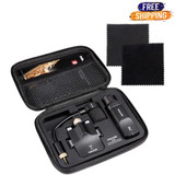 NUX B-6 Saxophone Wireless System Operation Range of 20 Meters,High-Resolution 24- bit/44.1kHz Audio,2.4GHz Bundle with 2pcs Microfiber Polishing Cloths