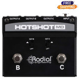 Radial HotShot MD Dynamic Microphone Switcher with Noise free Switching and Ground Lifts