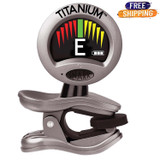 Snarks ST-8 Titanium Rechargeable Guitar Tuner with Super Bright Display Includes USB Charging Cable