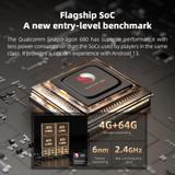 FiiO M21 Android 13 Portable Music Player MP3 Snapdragon 680 4* CS43198 DAC Chips Hi-Res Audio DSD Bluetooth LDAC (Titanium Gold)