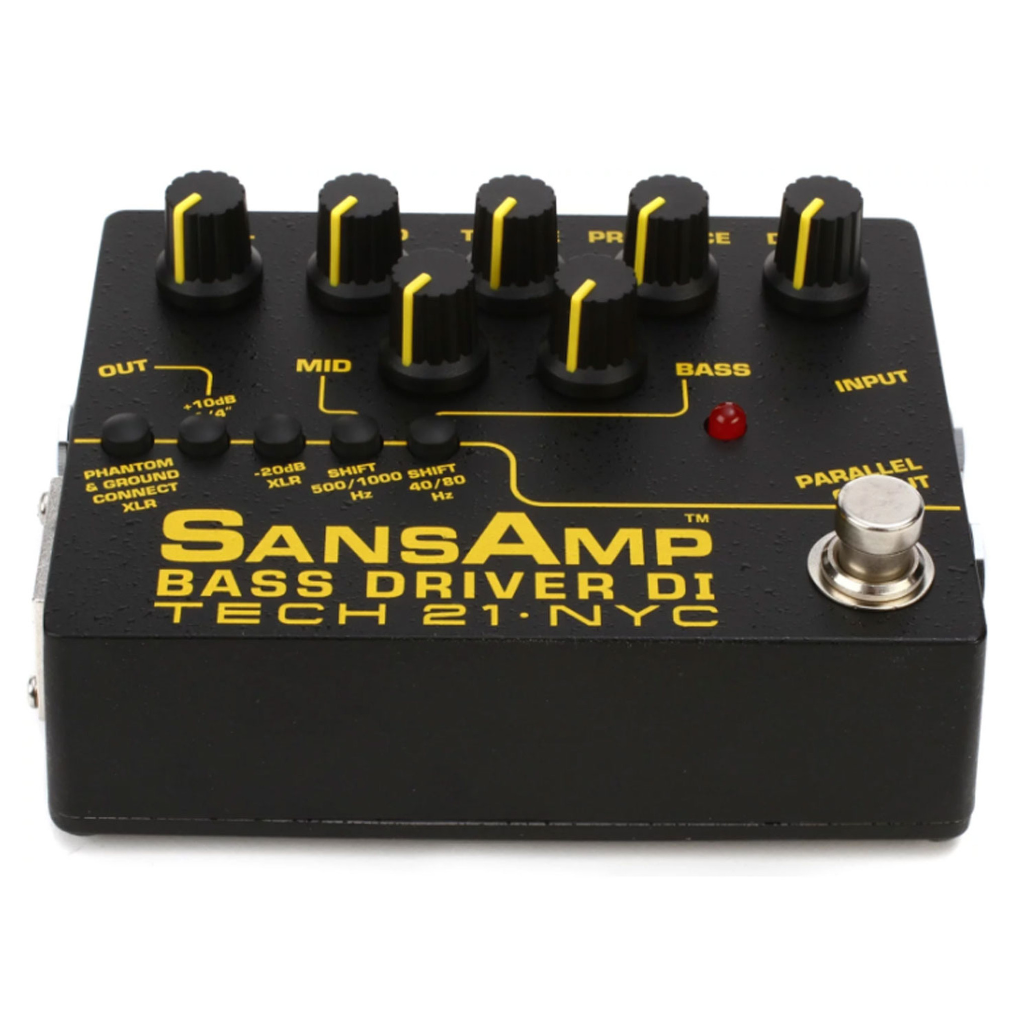 Tech 21 Bsdr-V2 Sansamp Bass Driver V2 Di Guitar Amplifier With 3