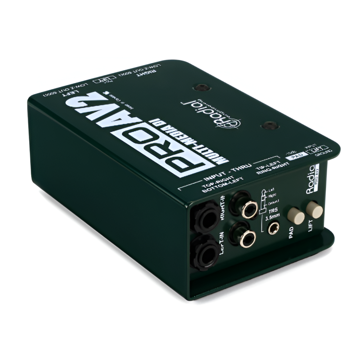 Radial ProAV2 Passive 2 Channel Multimedia Di A/V Direct Box - Thumbnail 4