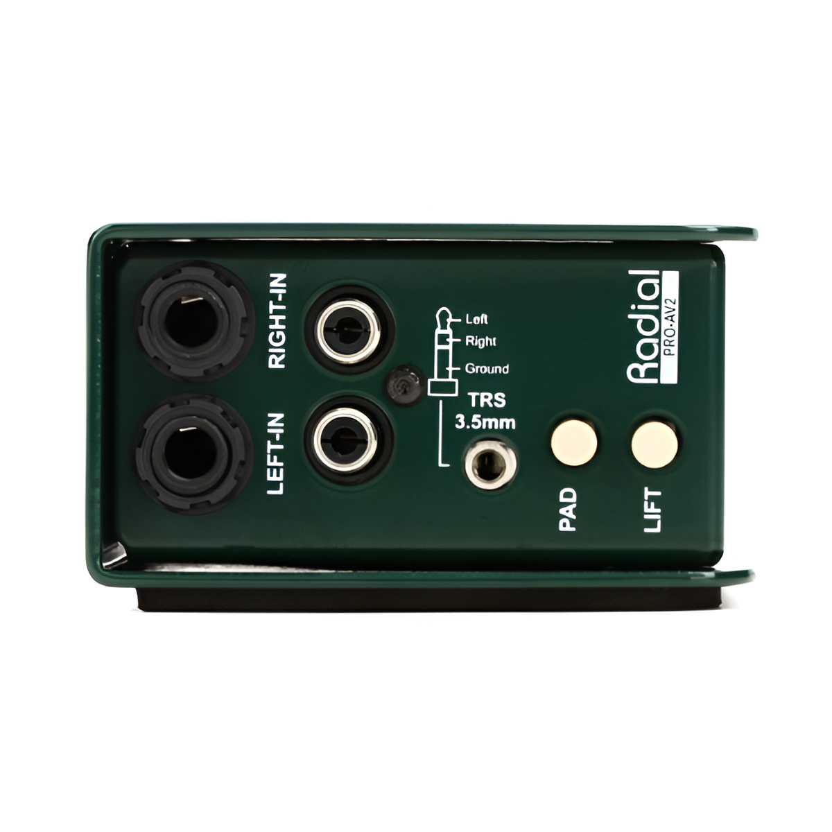 Radial ProAV2 Passive 2 Channel Multimedia Di A/V Direct Box