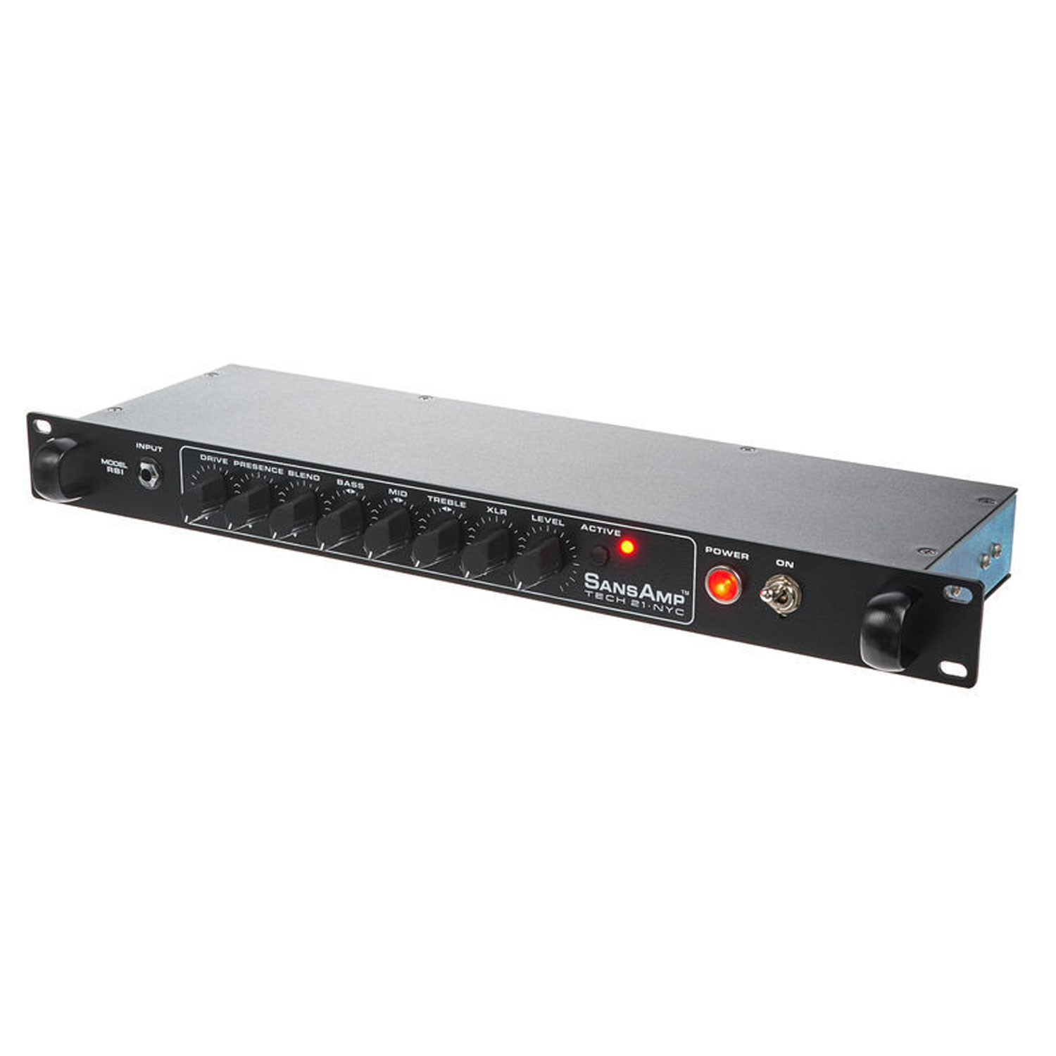 Tech 21 Rbi Sansamp 1U Rackmount Bass Preamp Guitar Amplifier With