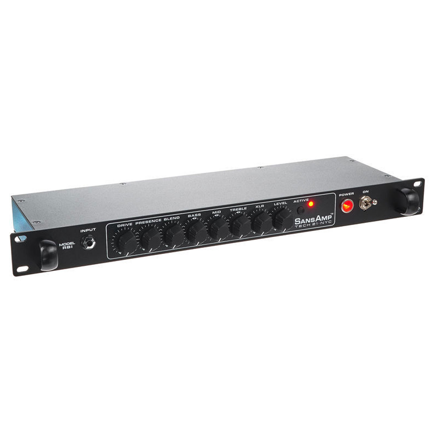 Tech 21 Rbi Sansamp 1U Rackmount Bass Preamp Guitar Amplifier With