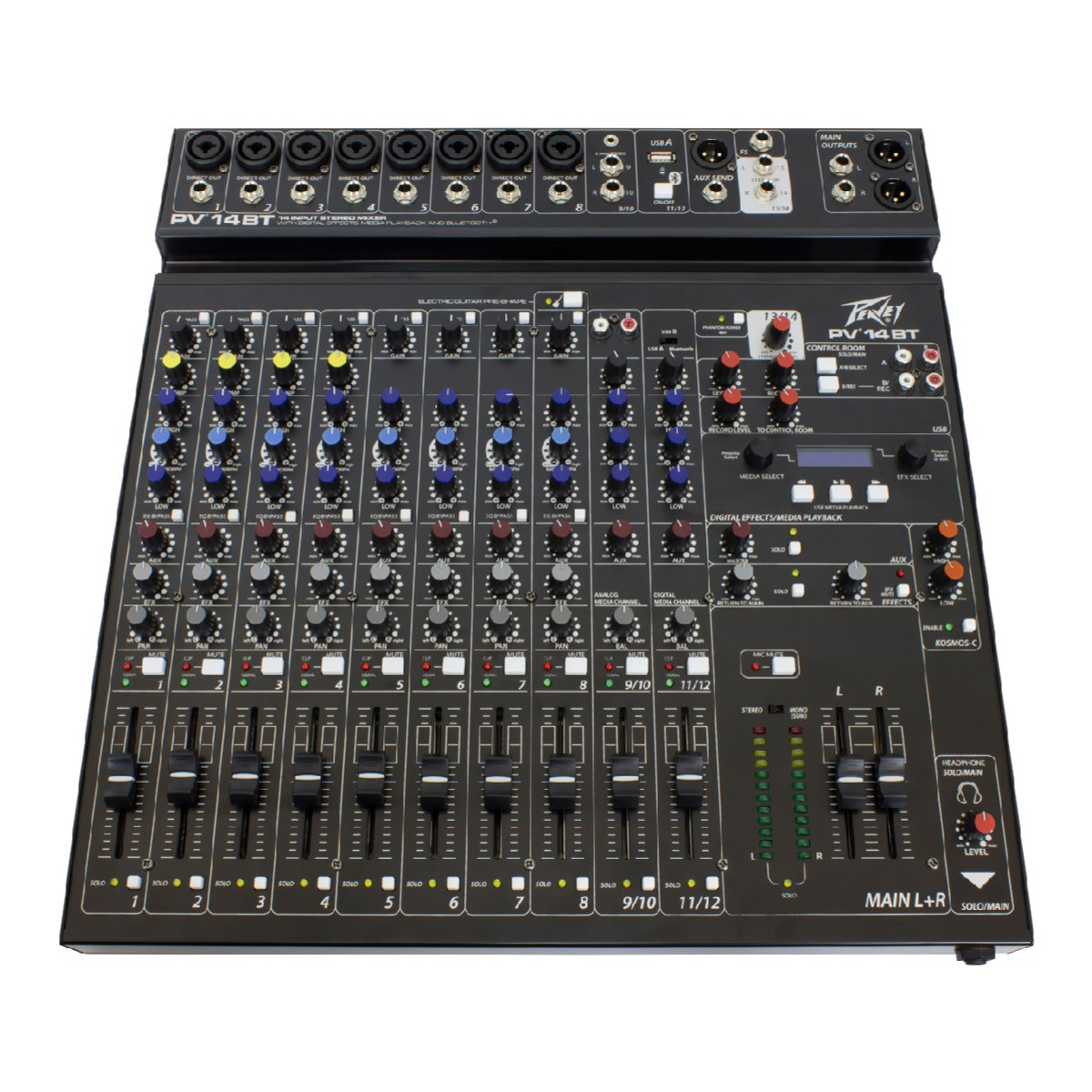 Peavey PV 14 BT 14-Channel Compact Mixer - Thumbnail 3