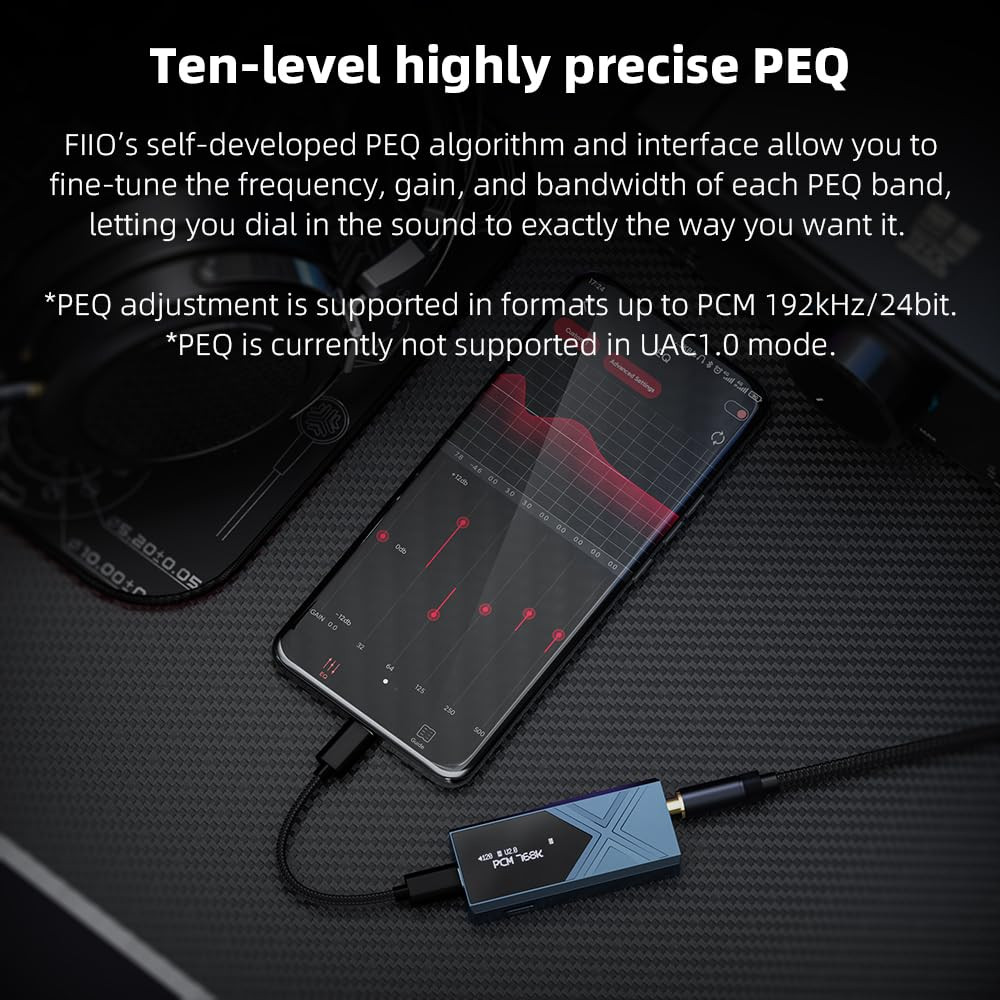 FiiO KA17 Compact Portable USB DAC and THX AAA 78 Headphone amp