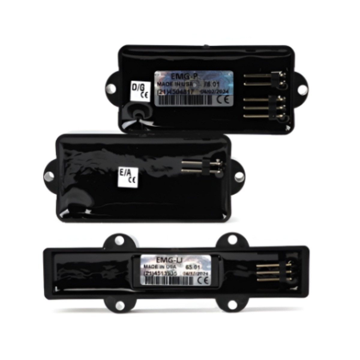 EMG PJ-SET Active Bass Pickup Set in Black - Zorro Sounds