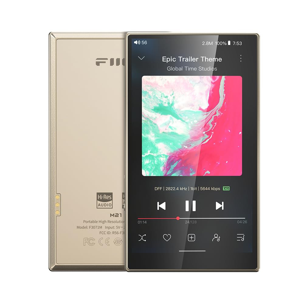 FiiO M21 Android 13 Portable Music Player MP3 Snapdragon 680 4