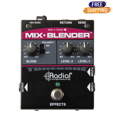 Radial Mix-Blender Dual Instrument Buffermixer And Fx Loop