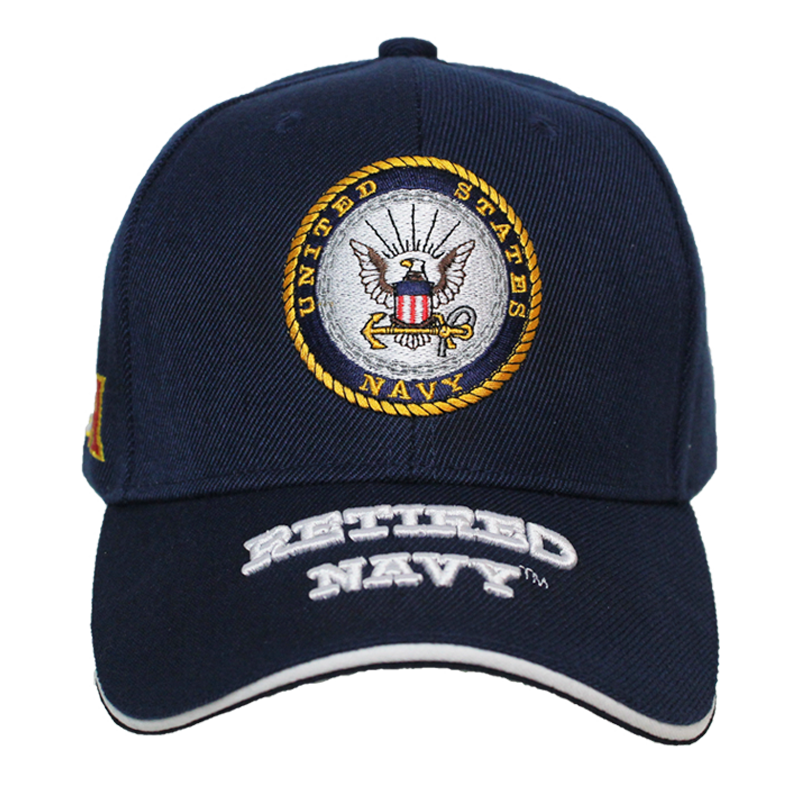 Officially Licensed - Retired US Navy Cap